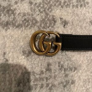 Gucci Black Belt